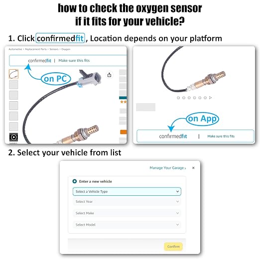 15717 Oxygen Sensor Compatible for E-150 Econoline Exursion Expedition Explorer - Image 3