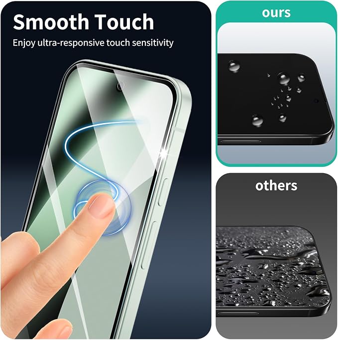 3+3+1-Pack, Screen Protector and Camera Lens Protector - Image 9