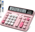 Desktop Calculator with Extra Large 5-Inch LCD Display, 12-Digit Two Way Power by yxzzhx