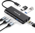 UtechSmart USB C Hub, Ethernet Multiport Adapter 6 in 1 USB C to HDMI Dock by UtechSmart