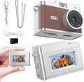 Mini Keychain Digital Camera 1080P, Ultra-Portable Small Retro Camera 32GB Card by Iyoyo