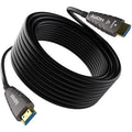 Adoreen 8K Fiber Optic HDMI 2.1 Cable 75 Feet, Active Optical HDMI Cord by Adoreen