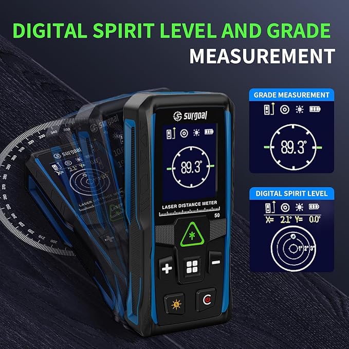 328Ft Green Laser Distance Meter – Digital Laser Measure - Image 4