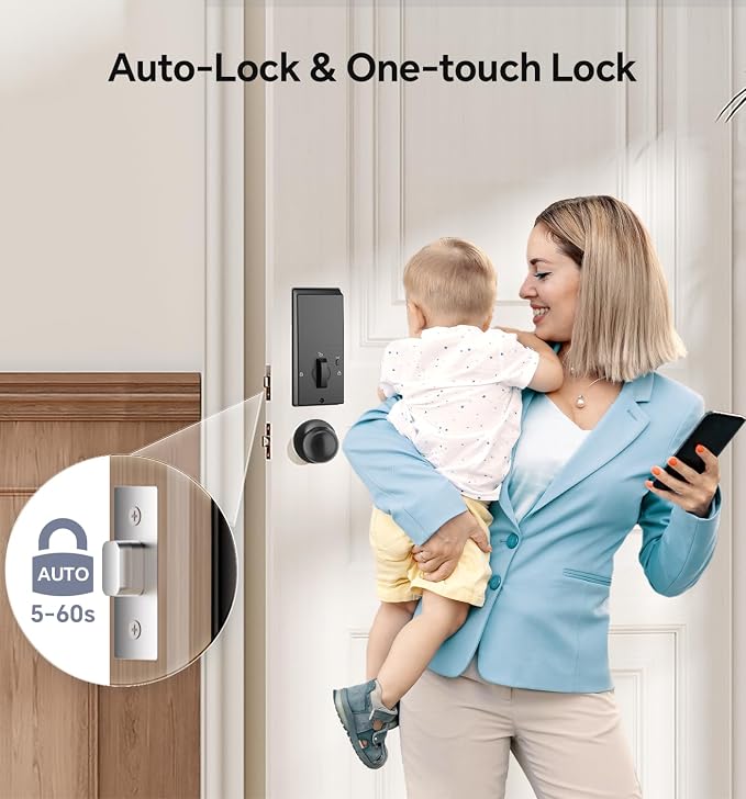 Ulecoce Keyless Entry Keypad Deadbolt - Image 5