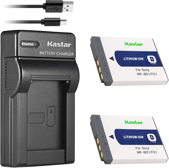 Kastar Battery & Slim USB Charger by Kastar