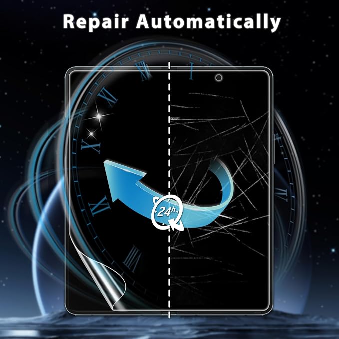 6 Pack for Samsung Galaxy Z Fold 4 Screen Protector, 2 Pac Inside Soft Film + 2 - Image 2