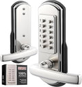 Keypad Door Lock, Keyless Entry Door Lock Mechanical Lock by Elemake