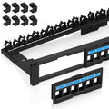 Everest 24 Port Keystone Patch Panel by EverestMediaSolutions