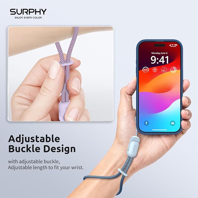SURPHY 2 Pack Phone Lanyard for Cellphone Case, Phone Wrist Strap for Case - Image 5