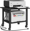 TUTOTAK 2 Tier Printer Stand, Rolling Printer Cart by ChoosetutotakFurnitureBuildYourCozyHome