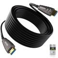 Adoreen 8K Fiber Optic HDMI 2.1 Cable 50 Feet-15 Meter（Certified） Active by Adoreen