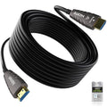 Adoreen 8K Fiber Optic HDMI 2.1 Cable 35 Feet-10 Meter（Certified） Active by Adoreen