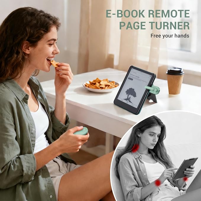 CoBak Remote Page Turner – Page Turning & Camera Remote Shutter - Image 2