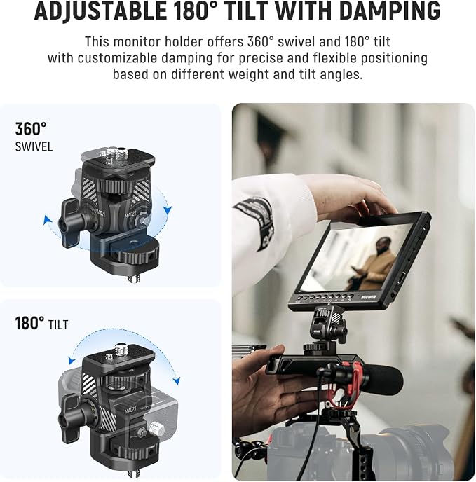 NEEWER Field Monitor Mount Monitor Holder - Image 5