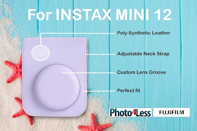 Fujifilm Instax Mini 12 Instant Film Camera Lilac Purple, Fujifilm Instax Mini - Image 5