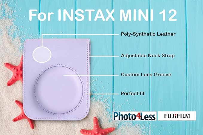 FUJIFILM INSTAX MINI 12 Instant Film Camera Bundle - Image 4