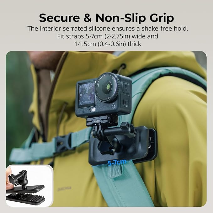 SMALLRIG Magnetic Backpack Strap Clip Mount - Image 5