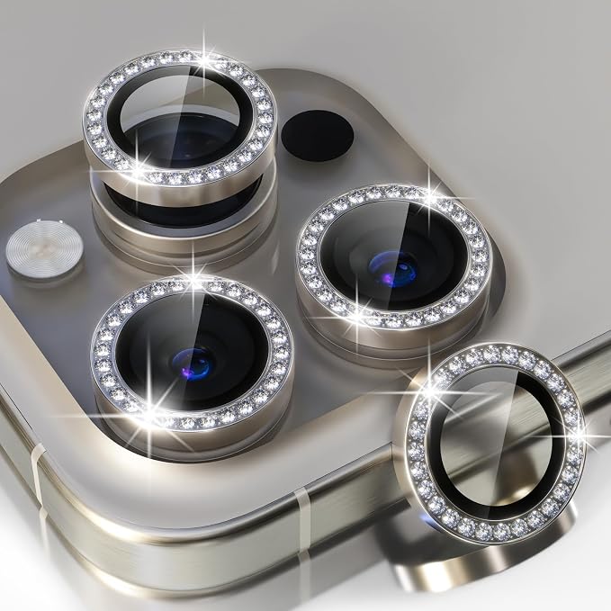 Choiche Compatible for iPhone 15 Pro/iPhone 15 Pro Max Camera Lens Protector by Choiche