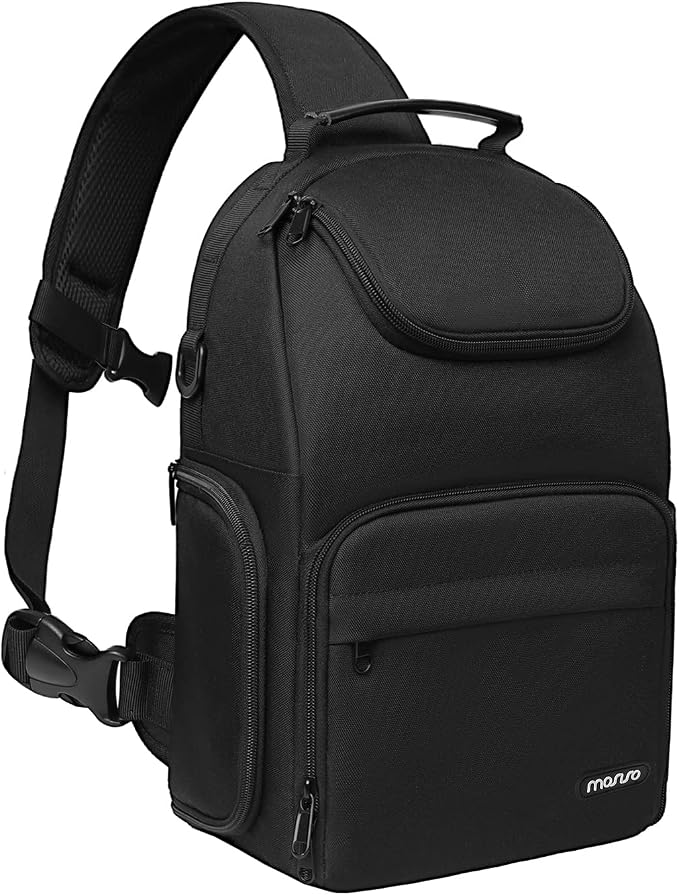 MOSISO Camera Sling Bag, DSLR/SLR/Mirrorless Camera Case Crossbody Photography by MOSISO