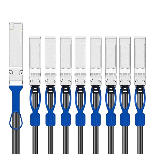 200GbE to 8x25GbE Splitter DAC, QSFP-DD to 8xSFP28, - Image 2