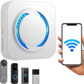 WiFi Wireless Doorbell Chime for Google Nest Ring Blink – No Wiring Needed by Unknown