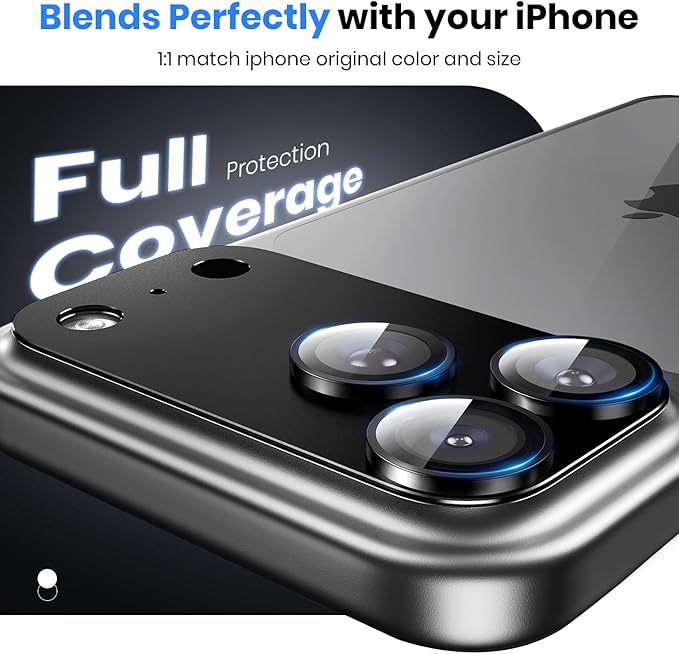 Hoerrye for iPhone 17 Pro Camera Lens Protector - Image 3