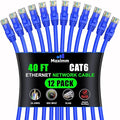 Maximm Cat 6 Ethernet Cable - 40 ft - High-Speed LAN by MaximmCable