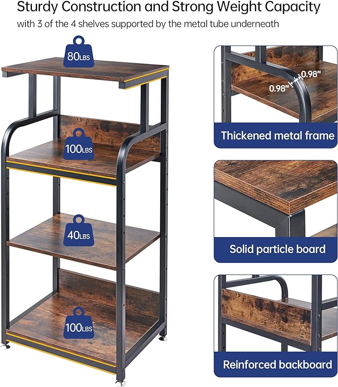 Fannova 4-Tier Printer Stand - Image 5