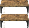 ECOLOVI Adjustable Wood Computer Monitor Stand Riser by ECOLOVI