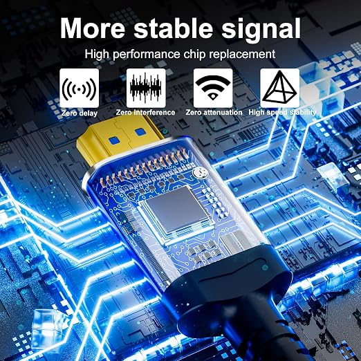 Fiber Optic hdmi Cable 100 ft, 18Gbps 4k Ultra high Speed Support 4K@60Hz HDR10 - Image 2