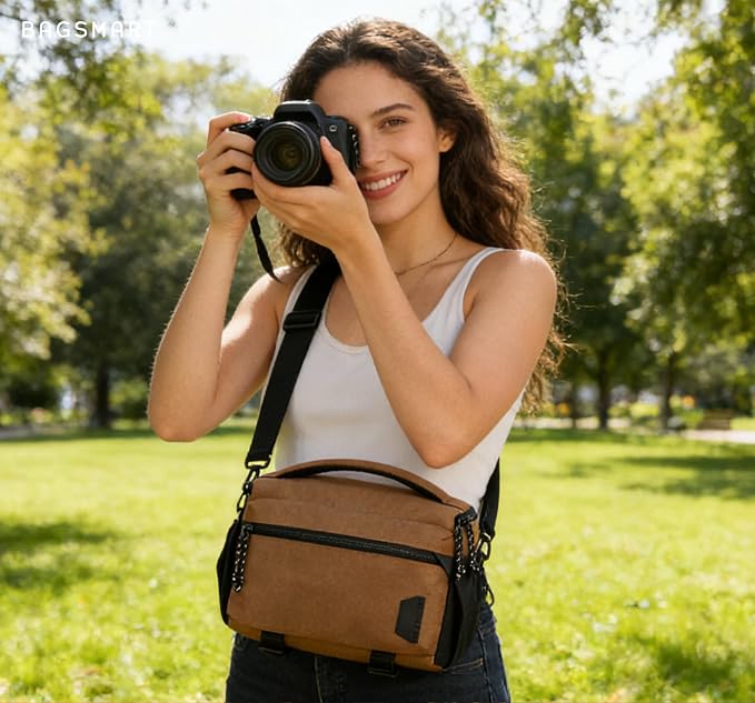 BAGSMART Small Camera Sling Bag - Image 9
