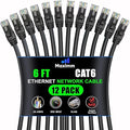 Maximm Cat 6 Ethernet Cable 6 Ft, Cat6 Cable, LAN Cable, Internet Cable by MaximmCable