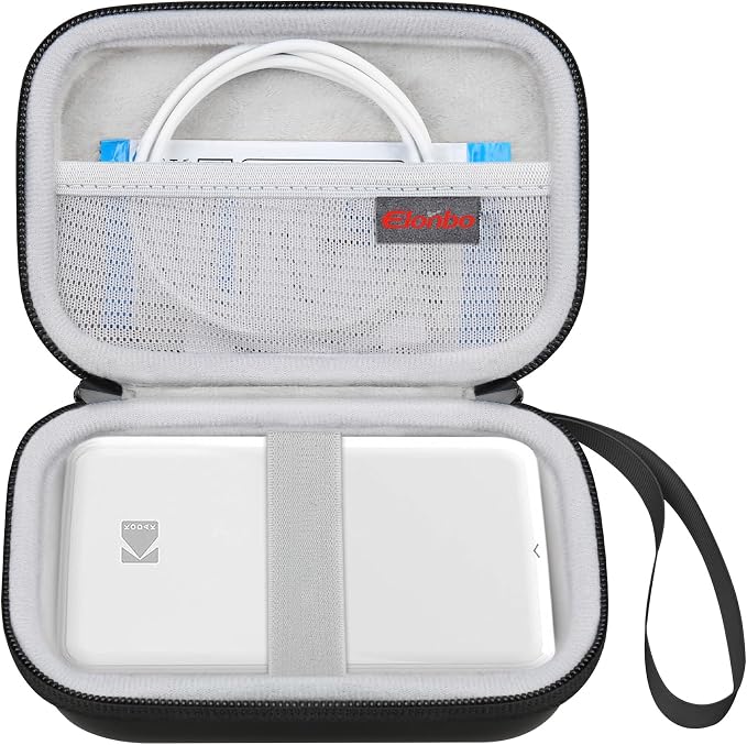 Elonbo Carrying Case for KODAK Step Instant Smartphone Photo Printer, Portable by Elonbo