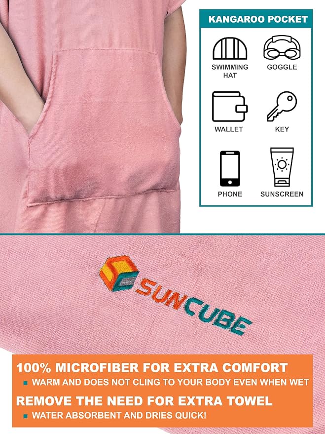SUN CUBE Surf Poncho Changing Robe - Image 3