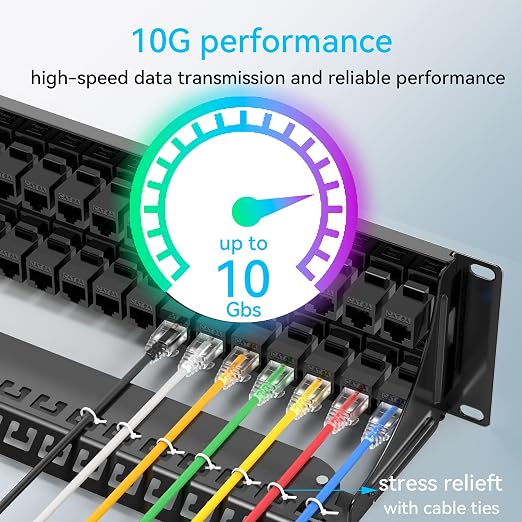 Sokqovt Patch Panel 48 Port Cat6a - Image 4