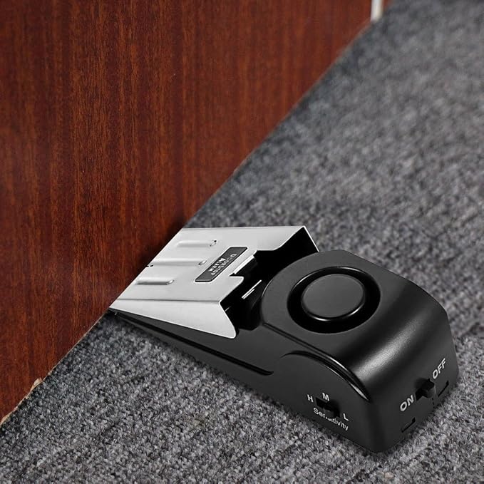 EMDMAK Door Stop Alarm with 120DB Siren Door Stop - Image 2