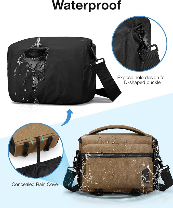 BAGSMART Small Camera Sling Bag - Image 5