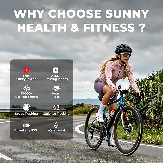 Sunny Health & Fitness 2-in-1 Advanced Cadence/RPM + Speed Sensor, Cadence - Image 3