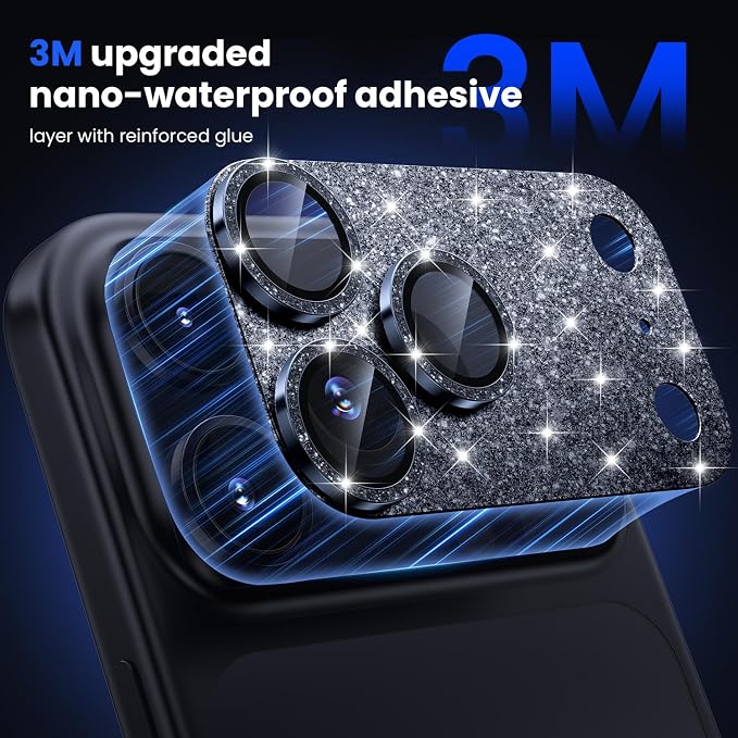 WSKEN for iPhone 17 Pro Max Camera Lens Protector, Metal Aluminum Alloy - Image 3