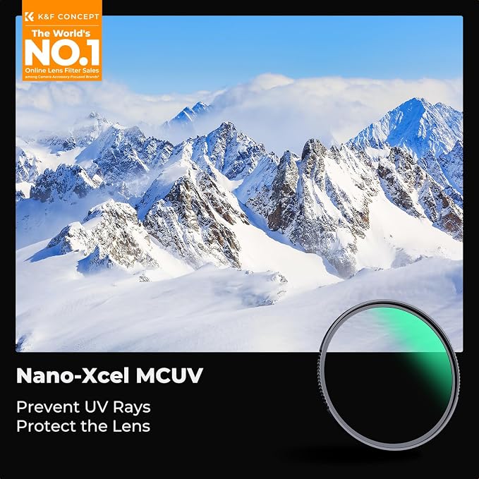 K&F CONCEPT 40.5mm MC UV Protection Filter - Image 2