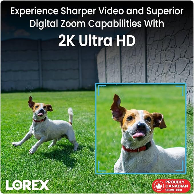 Lorex Pan & Tilt Indoor Wi-Fi Security Camera | 360° Pan & Tilt | Person - Image 2