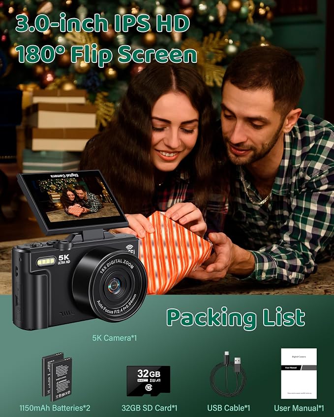 Digital Camera - 5K WiFi Digital Cameras - Image 7