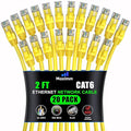 Maximm Cat 6 Ethernet Cable 2 ft by MaximmCable