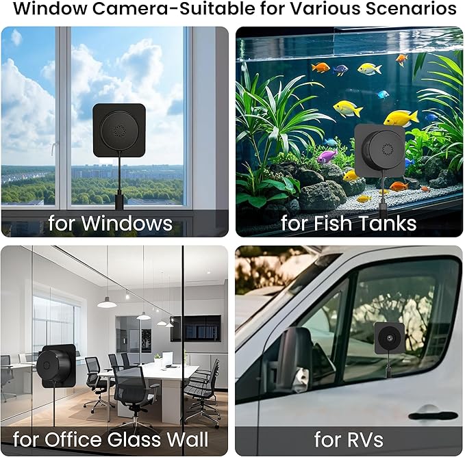 2K 3MP Window Camera, 5GHz & 2.4GHz WiFi Dome Cameras - Image 5