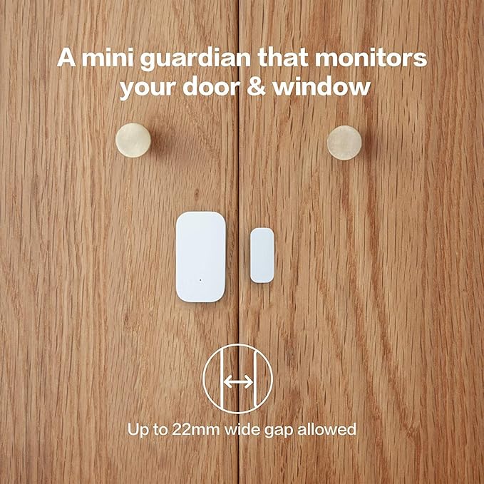 Aqara Zigbee Door and Window Sensor 3 Pack, Wireless Mini Contact Sensor - Image 4