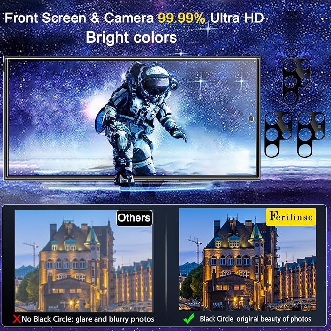 Ferilinso 3 Pack Screen Protector - Image 6