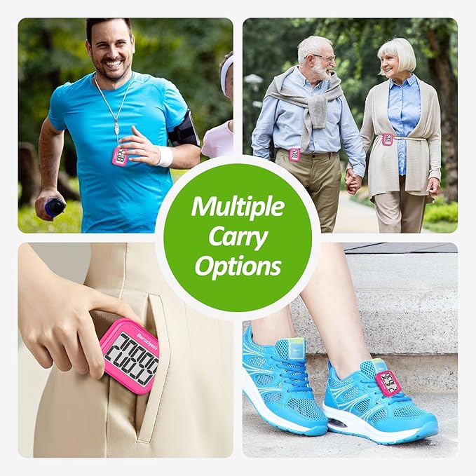 3D Pedometer for Walking, Simple Step Counter for Walking - Image 6