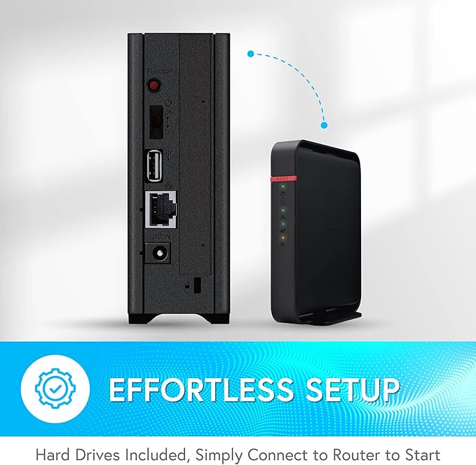 BUFFALO LinkStation 210 6TB 1-Bay NAS Network Attached Storage - Image 4
