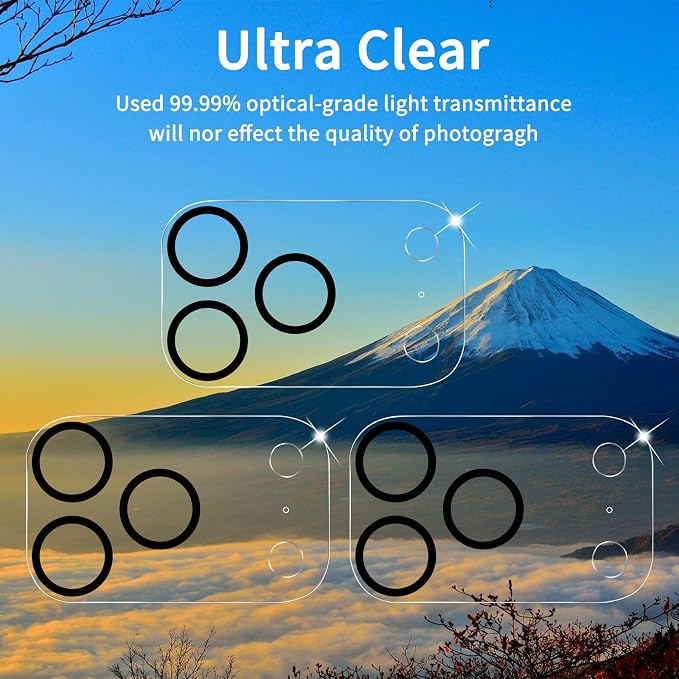 Dengduoduo 3 Pack Camera Lens Protector - Image 3