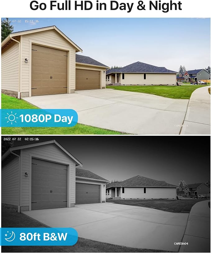 ZOSI 16 Channel Security Camera System 1080p, 2MP H.265+ Hybrid 16CH DVR - Image 4